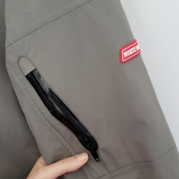 White Marlie Cape Cod Gray Windbreaker Raincoat - Picture 5 of 7